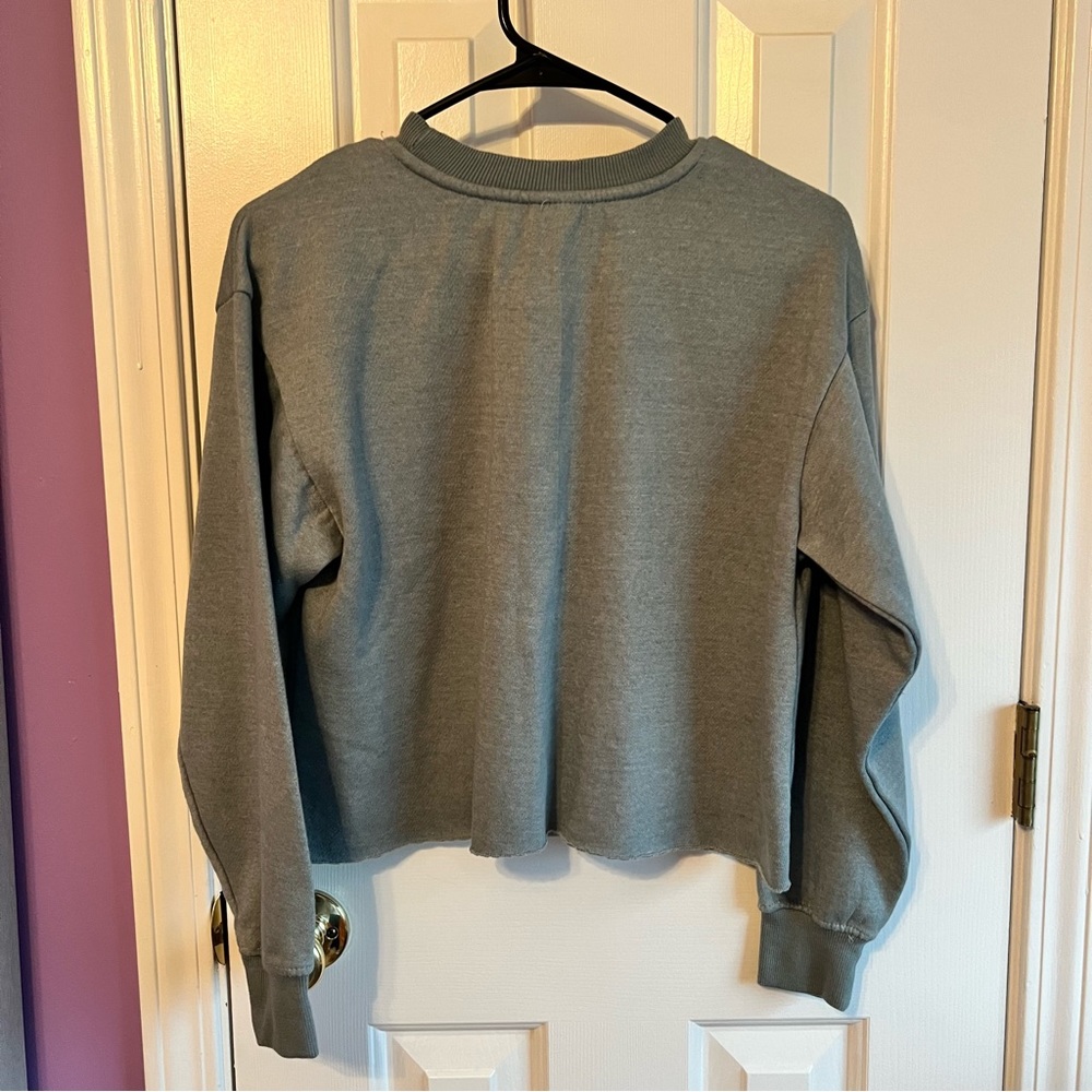 Cropped crew neck - Picture 3 of 3